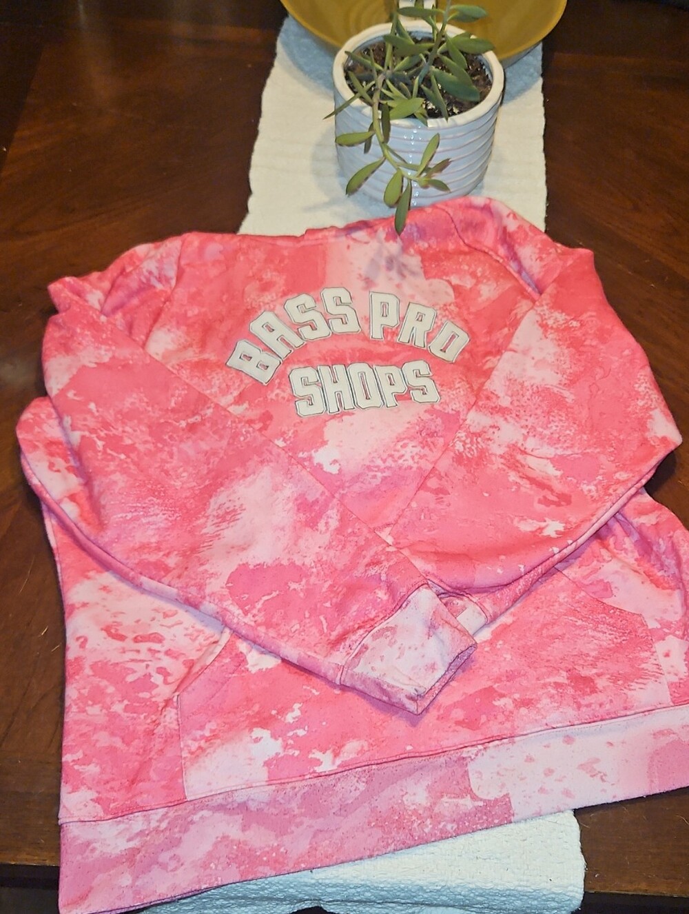 Bass Pro Shops Women's Pink Pullover Hoodie